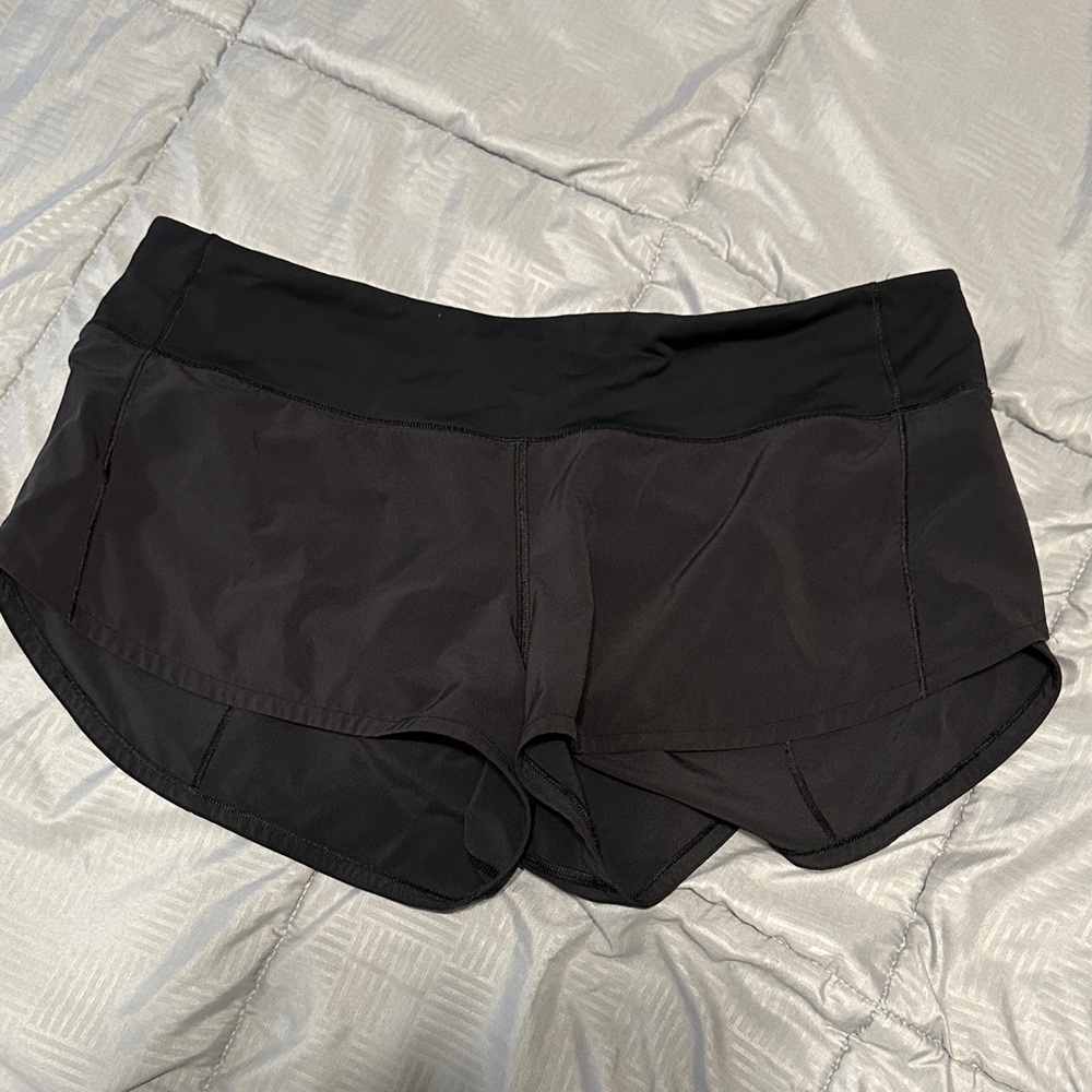 Lululemon Athletica Black Athletic Shorts